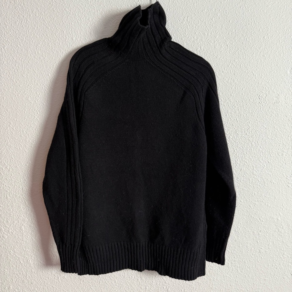 Polo Ralph Lauren x Friends Ribbed Turtleneck Sweater Wool Cashmere Womens Sz S